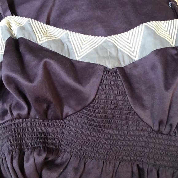 Anthropologie Elloise navy blue dress - Picture 7 of 8